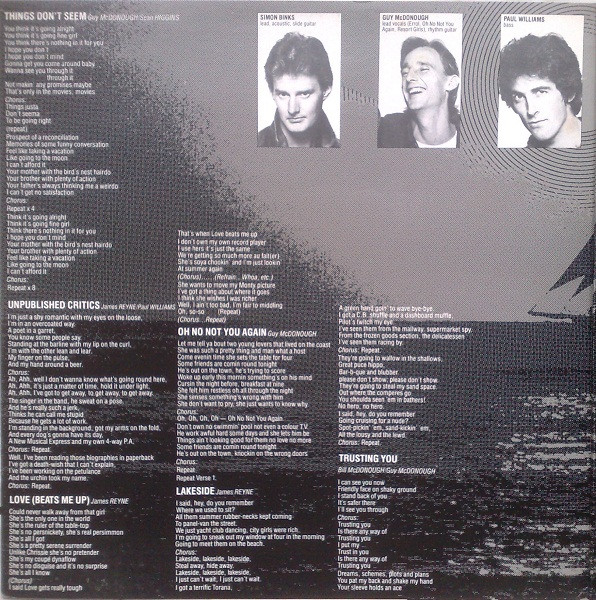 Australian Crawl - Sirocco | EMI (EMX108) - 2