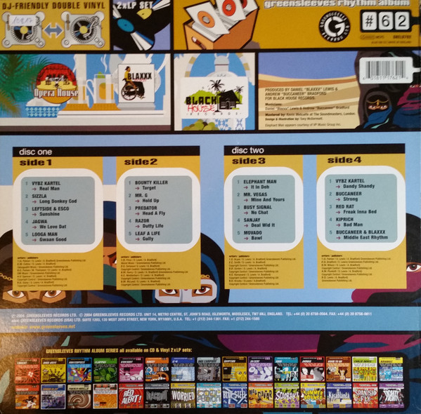 Various - Middle East | Greensleeves Records (GRELD762) - 2