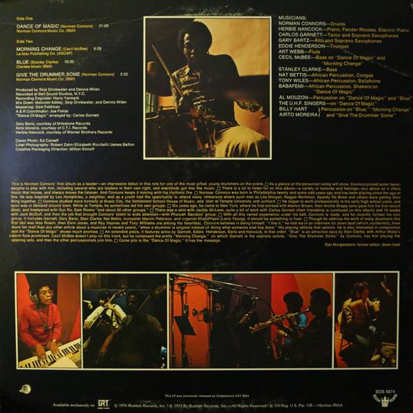 Norman Connors - Dance Of Magic | Buddah Records (BDS 5674) - 2