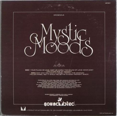 The Mystic Moods Orchestra - Erogenous | Sound Bird (SB 7509) - 2