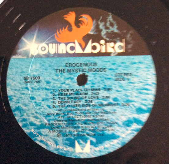 The Mystic Moods Orchestra - Erogenous | Sound Bird (SB 7509) - 3