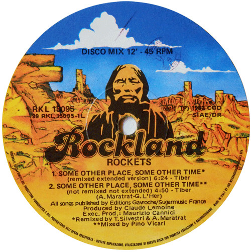 Rockets - Some Other Place, Some Other Time / Atomic | Rockland Records (RKL 15095) - 3