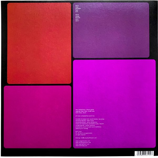 Scorch Trio - Melaza | Rune Grammofon (RLP 3104) - 2