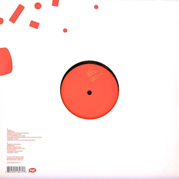 Presser / Friendly Vs Toby Neal - 2Black2Gay / Sneaker Sex | Fat! Records (CTFAT016) - 2