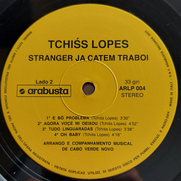 Tchiss Lopes - Stranger Já Catem Traboi | Arabusta Records (ARLP 004) - 4
