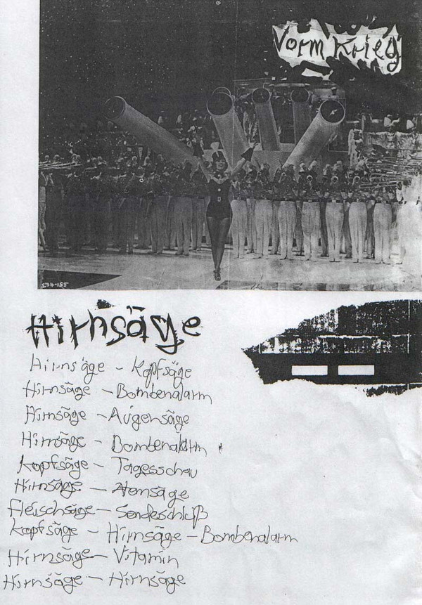 Einstürzende Neubauten - Kollaps | Zickzack (ZZ 65) - 11