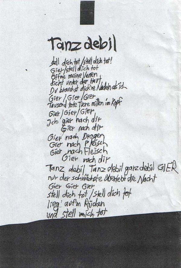 Einstürzende Neubauten - Kollaps | Zickzack (ZZ 65) - 7