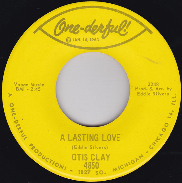 Otis Clay - A Lasting Love / Got To Find A Way | One-derful (4850) - main