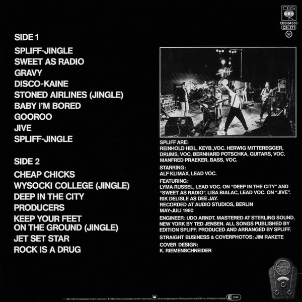 Spliff - The Spliff Radio Show | CBS (CBS 84555) - 2 Spliff - The Spliff Radio Show | CBS (CBS 84555) - 2