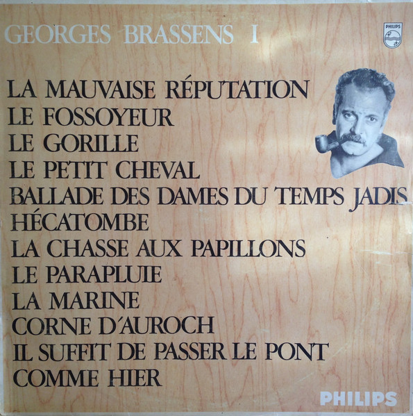 Georges Brassens - I | Philips (844.750 BY) Georges Brassens - I | Philips (844.750 BY)