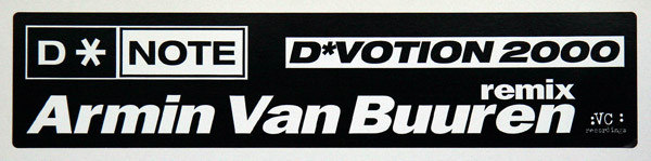 D*Note - D*Votion 2000 | VC Recordings (WBADJ 048) D*Note - D*Votion 2000 | VC Recordings (WBADJ 048)