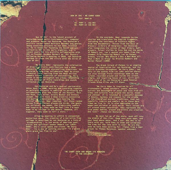 Son Of Chi - We Carry Eden | Music From Memory (MFM076) - 4