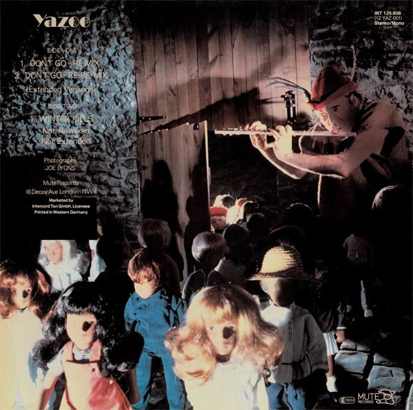 Yazoo - Don't Go • Re-mixes | Mute (INT 126.806) - 2