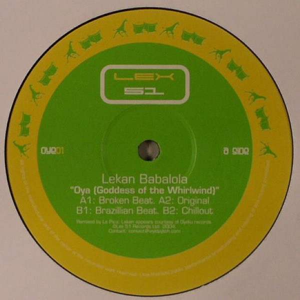 Lekan Babalola - Oya (Goddess Of The Whirlwind) | 51 Lex Records (OYE01)