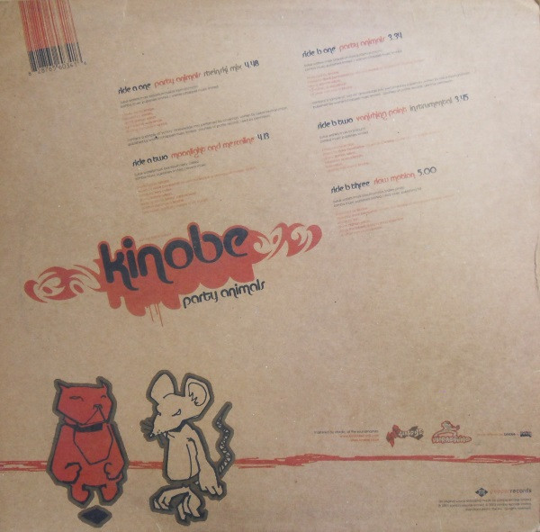 Kinobe - Party Animals | Pepper Records (82876 560341) - 4 Kinobe - Party Animals | Pepper Records (82876 560341) - 4