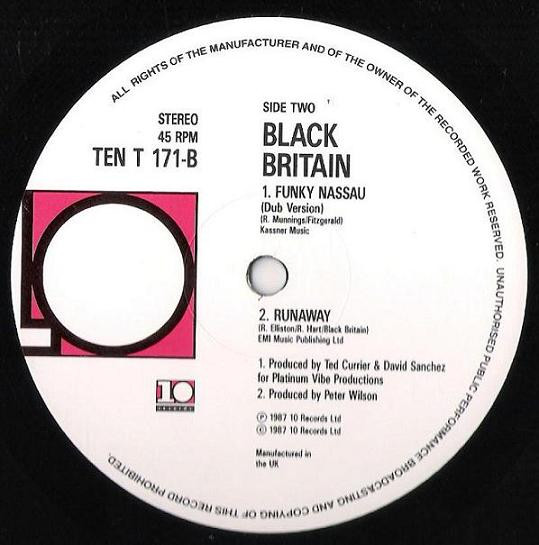 Black Britain - Funky Nassau | 10 Records (TENT 171) - 4