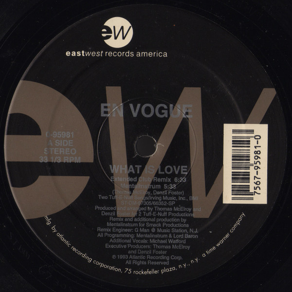 En Vogue - What Is Love | EastWest Records America (0-95981)