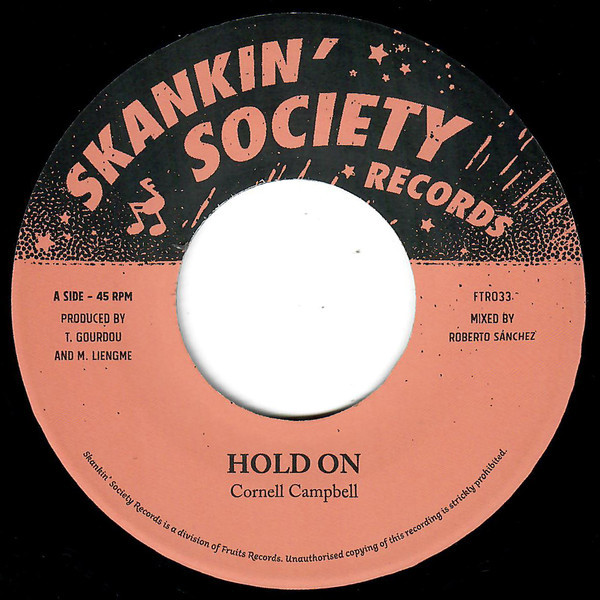 Cornell Campbell / The 18th Parallel - Hold On | Fruits Records (FTR033) Cornell Campbell / The 18th Parallel - Hold On | Fruits Records (FTR033)