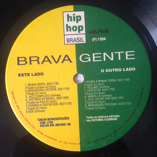 Thaide & DJ Hum - Brava Gente | Hip Hop Brasil (ANLP038) - 3 Thaide & DJ Hum - Brava Gente | Hip Hop Brasil (ANLP038) - 3