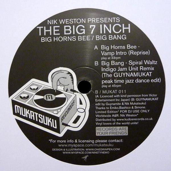 Nik Weston Presents Big Horns Bee / Big Bang - The Big 7 Inch | Mukatsuku Records (MUKAT 011)