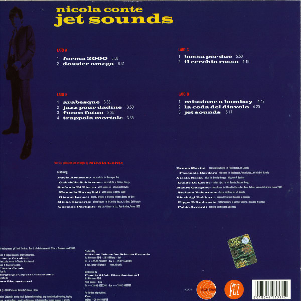 Nicola Conte - Jet Sounds | Schema (SCLP 314) - 2 Nicola Conte - Jet Sounds | Schema (SCLP 314) - 2