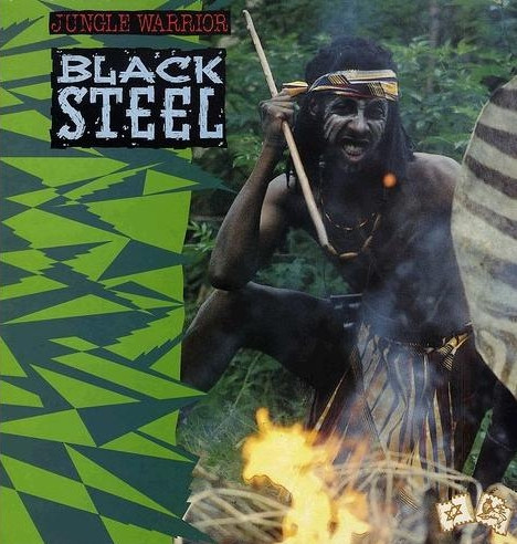 Black Steel - The Jungle Warrior | Ariwa (ARILP041) - main