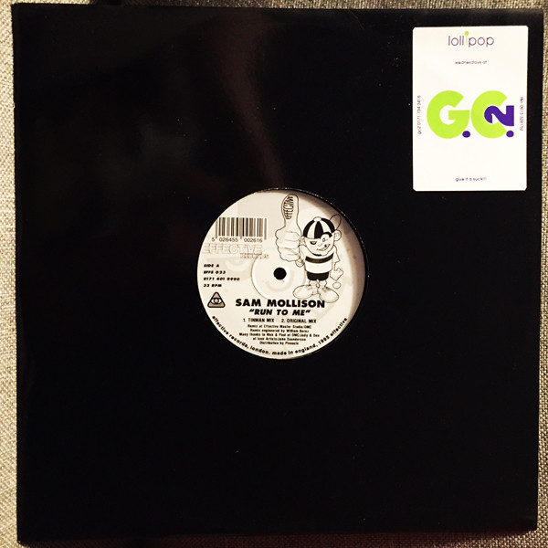 Sam Mollison - Run To Me | Effective Records (EFFS 023)