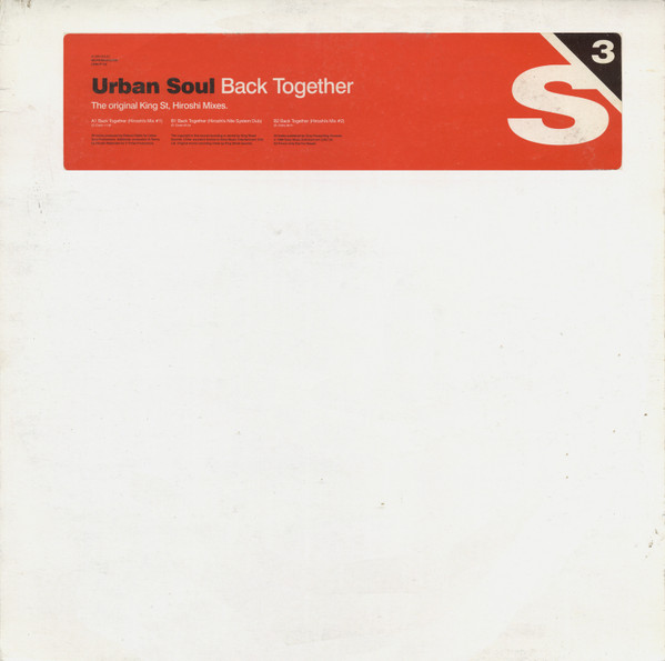 Urban Soul - Back Together (The Original King Street Hiroshi Mixes) | S3 (DANUP15X) - main Urban Soul - Back Together (The Original King Street Hiroshi Mixes) | S3 (DANUP15X) - main