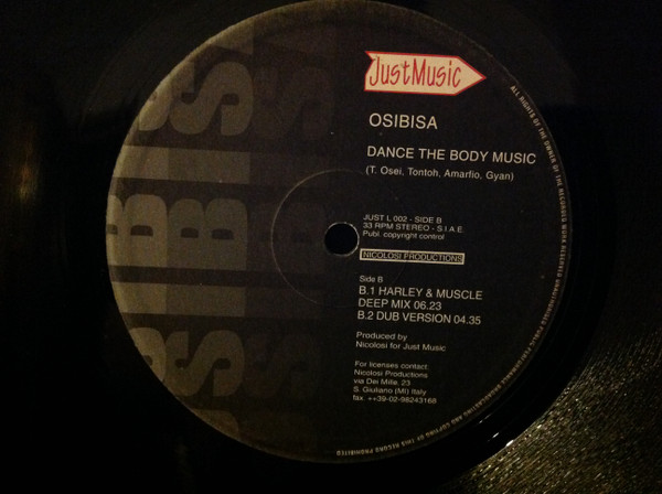 Osibisa - Dance The Body Music (Remix 2001) | Just Music (JUST L 002) - 4