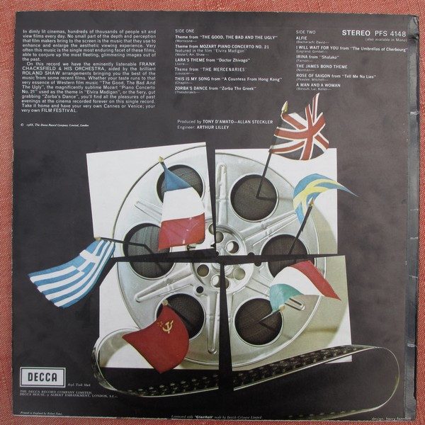 Frank Chacksfield & His Orchestra - Film Festival | Decca (PFS 4148) - 2 Frank Chacksfield & His Orchestra - Film Festival | Decca (PFS 4148) - 2