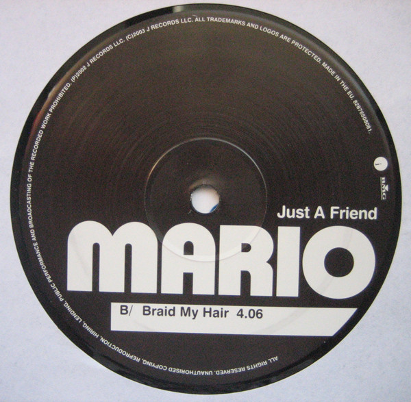 Mario - Just A Friend | J Records (82876508081)