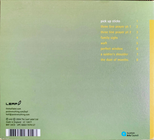 Bill Wells / Stefan Schneider / Annie Whitehead / Barbara Morgenstern - Pick Up Sticks | Leaf (BAY 34CD) - 2