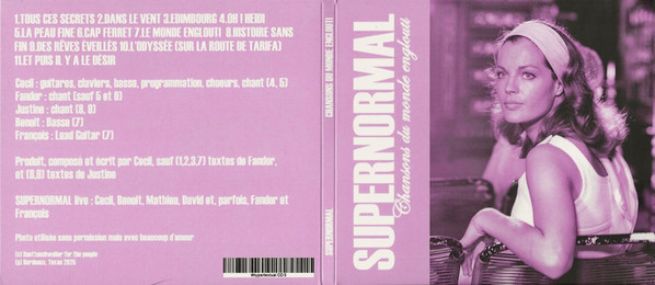 Supernormal - Chansons Du Monde Englouti | Not On Label (none) - 2