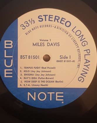 Miles Davis - Volume 1 | Blue Note (BLP 1501) - 4