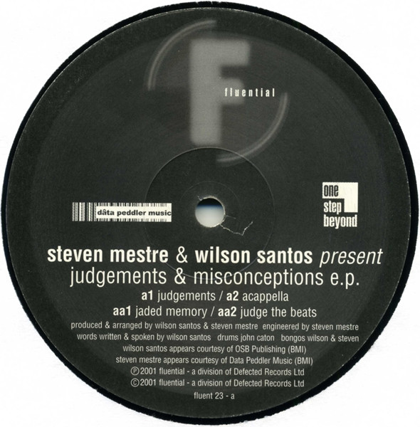 Steven Mestre & Wilson Santos - Judgements & Misconceptions E.P. | Fluential (fluent 23) - 2