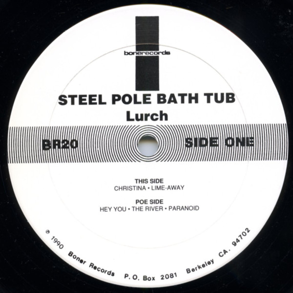 Steel Pole Bath Tub - Lurch | Boner Records (BR20-1)