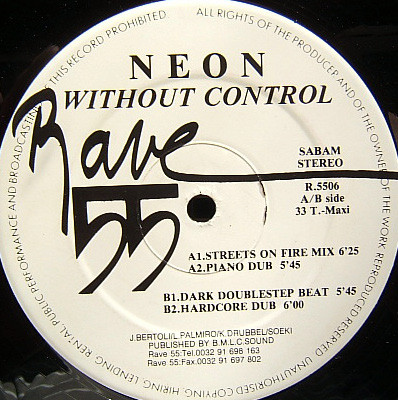 Neon - Without Control | Rave 55 (R.5506)
