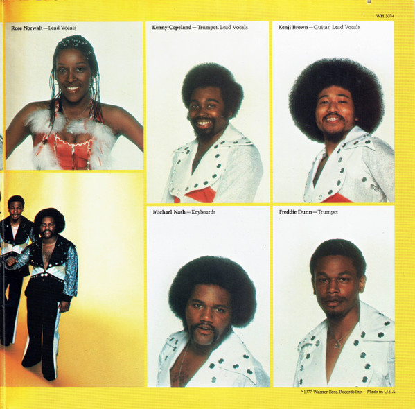Rose Royce - In Full Bloom | Whitfield Records (WH 3074) - 4
