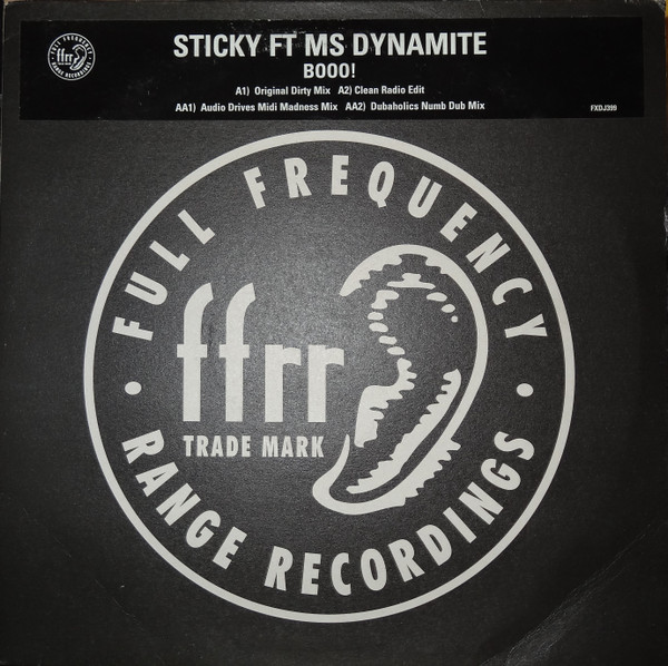 Sticky Ft Ms. Dynamite - Booo! | FFRR (FXDJ399) - main Sticky Ft Ms. Dynamite - Booo! | FFRR (FXDJ399) - main