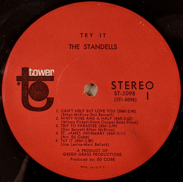 The Standells - Try It | Tower (ST 5098)
