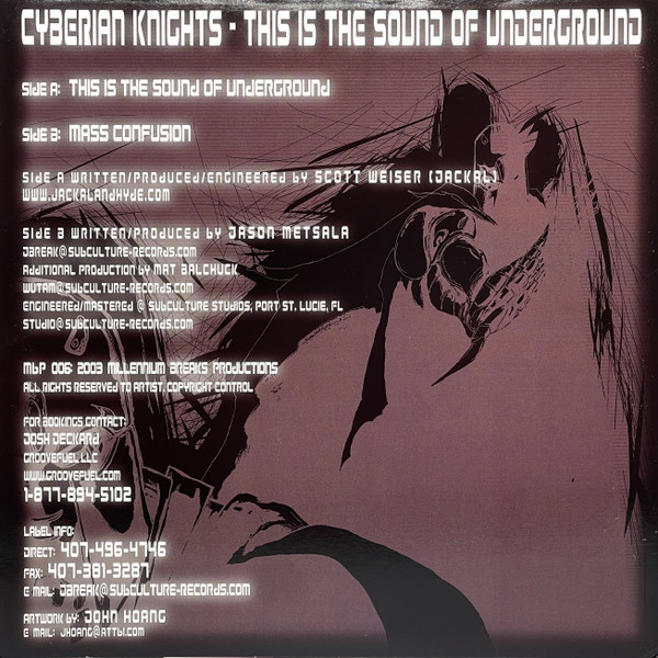 Cyberian Knights - This Is The Sound Of Underground | Millennium Breaks Productions (MBP 006) - 2