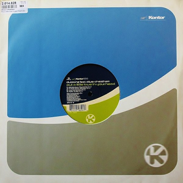 Clubtone Featuring Oliver Cheatham - Put A Little Love In Your Heart | Kontor Records (Kontor008)