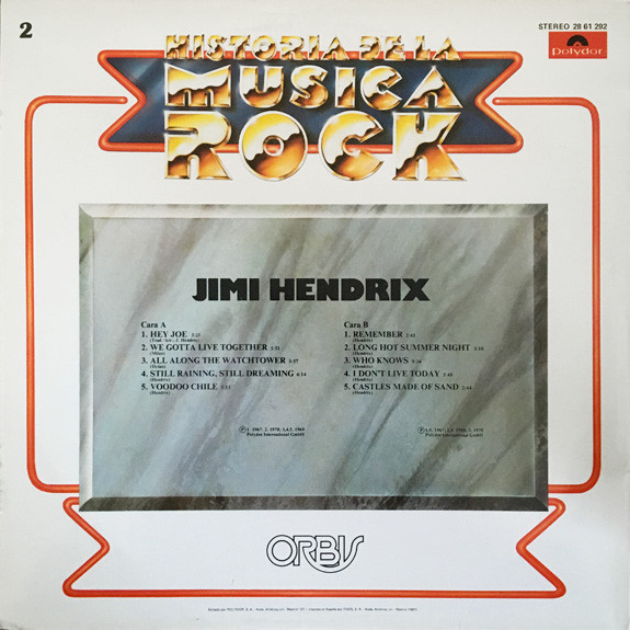 Jimi Hendrix - Jimi Hendrix | Polydor (28 61 292) - 2