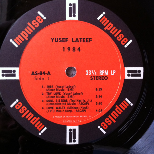 Yusef Lateef - 1984 | Impulse! (AS-84) - 2 Yusef Lateef - 1984 | Impulse! (AS-84) - 2