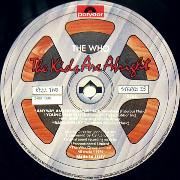 The Who - The Kids Are Alright | Polydor (2675 179) - 4 The Who - The Kids Are Alright | Polydor (2675 179) - 4