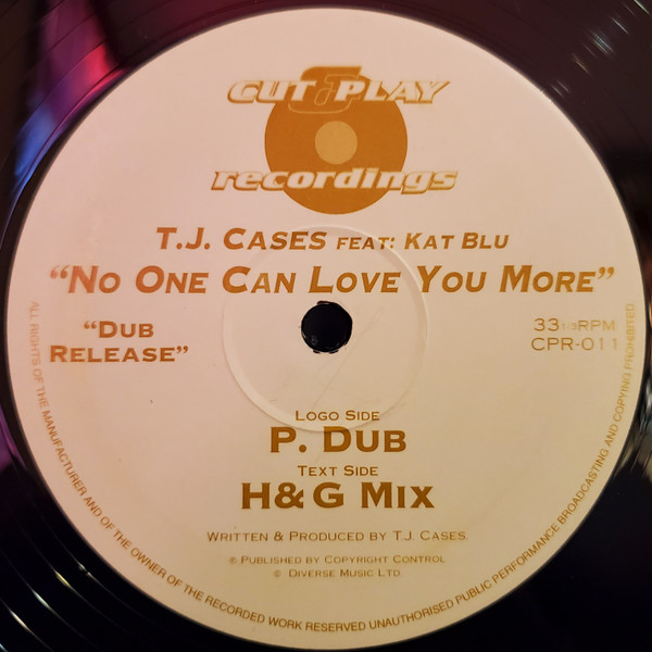TJ Cases Feat. Kat Blu - No One Can Love You More | Cut & Play Recordings (CPR 011)