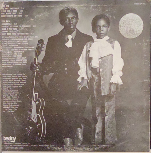 James Peterson , Lucky Peterson - The Father The Son The Blues | Today Records (TLP 1011) - 2 James Peterson , Lucky Peterson - The Father The Son The Blues | Today Records (TLP 1011) - 2