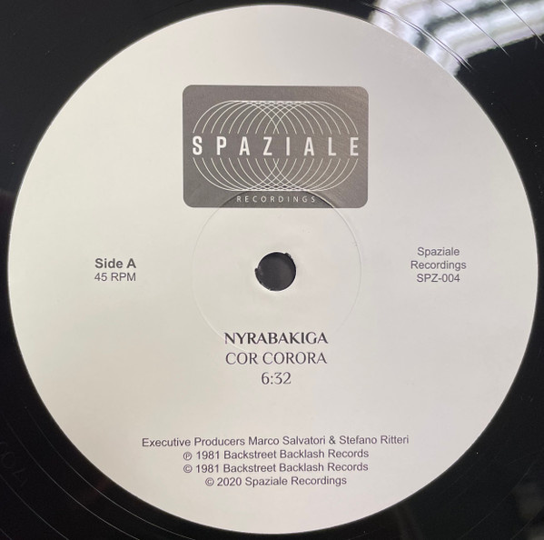Nyra Bakiga - Cor Corora | Spaziale Recordings (SPZ-004) - 3 Nyra Bakiga - Cor Corora | Spaziale Recordings (SPZ-004) - 3