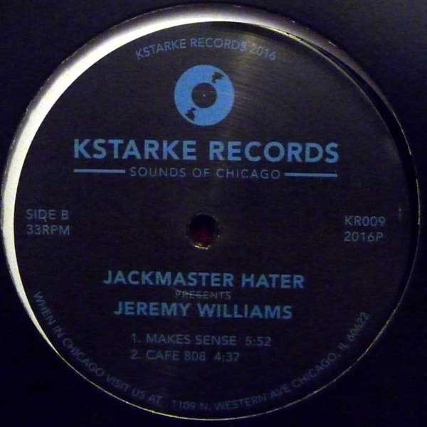 Jackmaster Hater Presents Jeremy Williams - The Split | Kstarke Records (KR009) - main