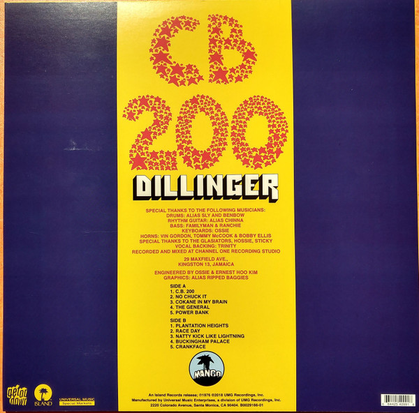 Dillinger - CB 200 | Mango (B0029166-01) - 2 Dillinger - CB 200 | Mango (B0029166-01) - 2